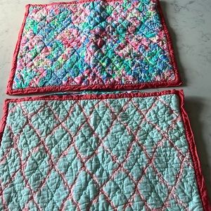 2 Lilly reversible shams